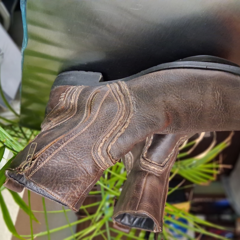 Bed Stu Men's Brown Leather Boots